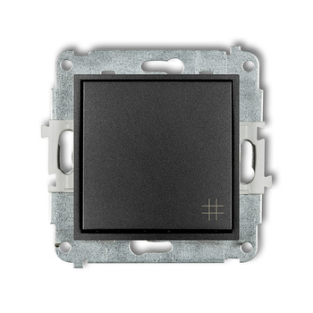 Mechanizm łącznika krzyżowego Karlik seria ICON 11IWP-6 kolor grafitowy