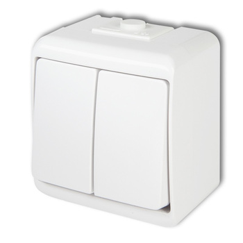 Łącznik świecznikowy podświetlany Karlik seria JUNIOR WHE-2L kolor biały