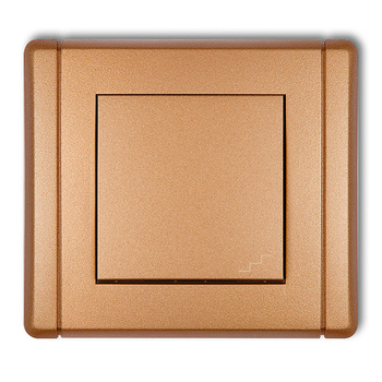 Łącznik schodowy Karlik seria FLEXI 8FWP-3 kolor złoty metalik