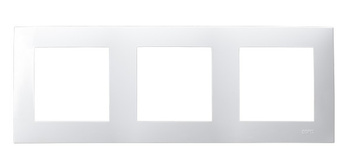 Ramka potrójna seria SZAFIR kolor Biały symbol R-3Z/00