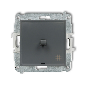 Mechanizm łącznika krzyżowego w stylu amerykańskim Karlik seria ICON 28IWPUS-6 kolor grafitowy mat