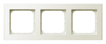 Ramka potrójna seria SONATA kolor Ecru symbol R-3R/27