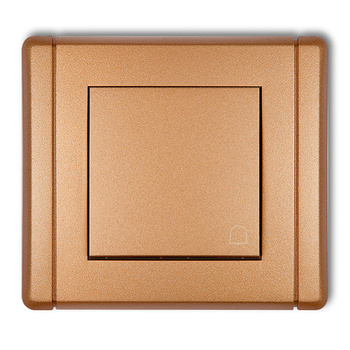 Łącznik zwierny dzwonek Karlik seria FLEXI 8FWP-4 kolor złoty metalik