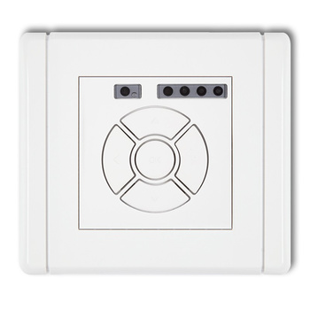 Elektroniczny sterownik roletowy sterowanie lokalne Karlik seria FLEXI FSR-1 kolor biały