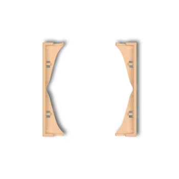 Ramka pośrednia do gniazd podwójnych Karlik seria prod. uzupełniające 45IRP-2 kolor brzoskwiniowy