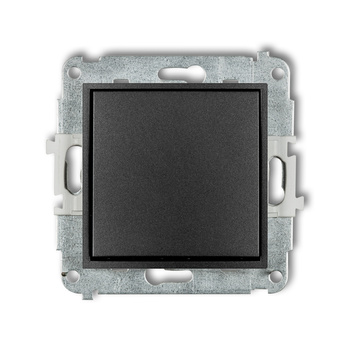 Mechanizm łącznika jednobiegunowego Karlik seria ICON 11IWP-1 kolor grafitowy