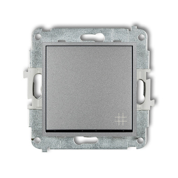 Mechanizm łącznika krzyżowego Karlik seria ICON 7IWP-6 kolor srebrny metalik