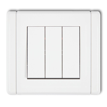 Łącznik potrójny Karlik seria FLEXI FWP-7 kolor biały