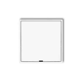 Ramka pośrednia z zaślepką Karlik seria prod. uzupełniające IRPZ kolor biały