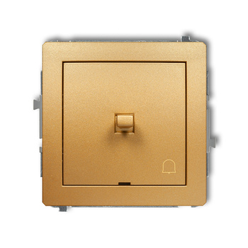 Mechanizm łącznika zwierny dzwonek w stylu amerykańskim Karlik seria DECO 29DWPUS-4 kolor złoty