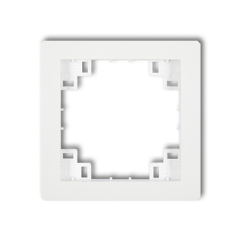 Ramka pośrednia Karlik seria DECO prod. uzupełniające 25DRP kolor biały mat