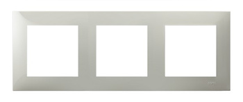 Ramka potrójna seria SZAFIR kolor Kaszmirowy beż symbol R-3Z/83