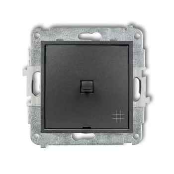 Mechanizm łącznika krzyżowego w stylu amerykańskim Karlik seria MINI 11MWPUS-6 kolor grafitowy