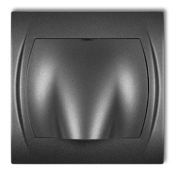 Wypust kablowy Karlik seria LOGO 11LWPK kolor grafitowy