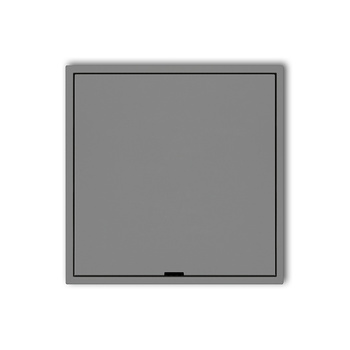 Ramka pośrednia z zaślepką Karlik seria ICON prod. uzupełniające 27IRPZ kolor szary mat