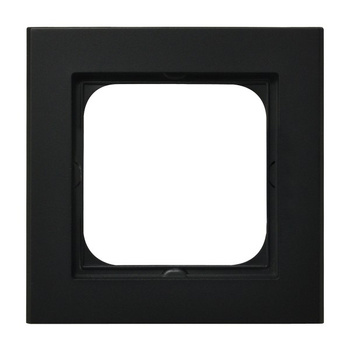 Ramka pojedyncza seria SONATA kolor Czarny metalik symbol R-1R/33