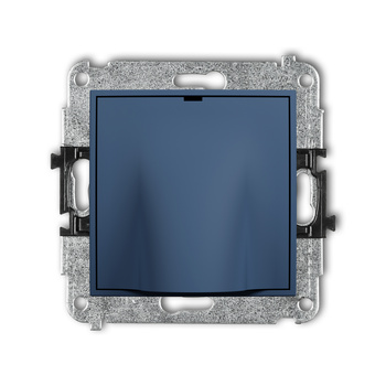 Mechanizm wypustu kablowego Karlik seria MINI 64MWPK kolor navy blue