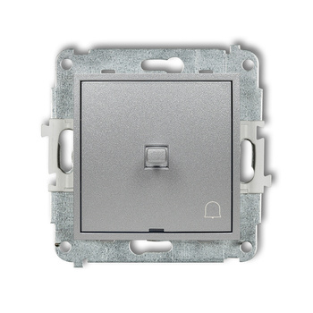 Mechanizm łącznika zwierny dzwonek w stylu amerykańskim Karlik seria ICON 7IWPUS-4 kolor srebrny metalik