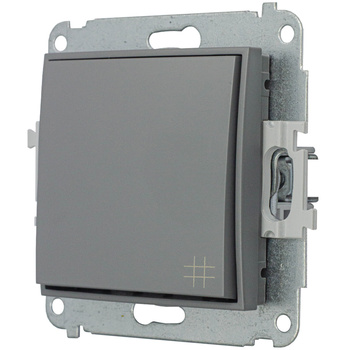 Mechanizm łącznika krzyżowego Karlik seria MINI 27MWP-6 kolor szary mat