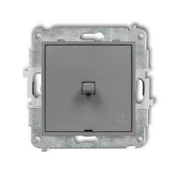 Mechanizm łącznika krzyżowego w stylu amerykańskim Karlik seria MINI 27MWPUS-6 kolor szary mat