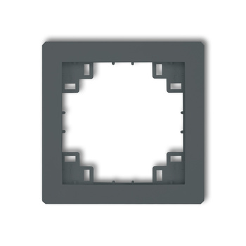 Ramka pośrednia Karlik seria prod. uzupełniające 28DRP kolor grafitowy mat