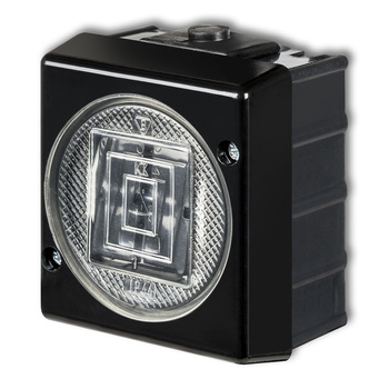 Łącznik świecznikowy Karlik seria SENIOR 12WHS-2 kolor czarny