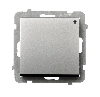 Łącznik krzyżowy seria SONATA kolor Srebro mat symbol ŁP-4R/m/38